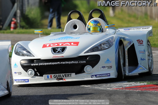 2008-04-26 Monza 0124 THP Spider Cup - Gregory Guilvert